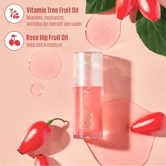 4 NEW in boxes, Kaja Beauty Juicy Glass Lip Oils in Rosehip Spritz - Picture 13 of 16